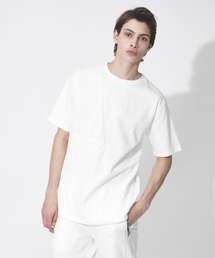 5351 POUR LES HOMMES | スラッシュパッチワーク半袖Tシャツ(Tシャツ/カットソー)