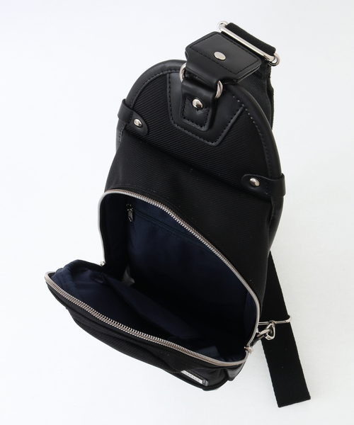 MEN'S MELROSE(メンズメルローズ)の「PRO-SPERITYボディバッグ(ボディバッグ/ウエストポーチ・メンズ・ブラック/ネイビー・FREE)」の10枚目の写真