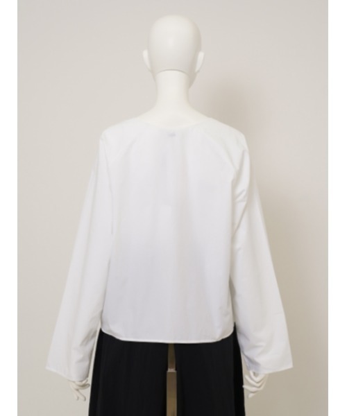 AERON(アーロン)の「AERON AERON 777-71853 BLOUSE(シャツ/ブラウス・レディース・ホワイト・34inch)」の4枚目の写真