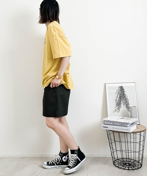 Ritzy（リッツィー）の「10/天竺 EMO NIGHT ブリントTシャツ レディース メンズ（Tシャツ/カットソー・メンズ・チャコール/グリーン/ホワイト/イエロー・LARGE/X-LARGE/MEDIUM）」の16枚目の写真