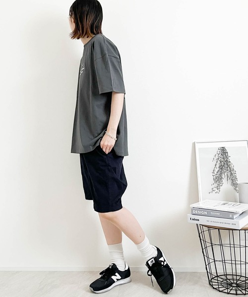 Ritzy（リッツィー）の「10/天竺 EMO NIGHT ブリントTシャツ レディース メンズ（Tシャツ/カットソー・メンズ・チャコール/グリーン/ホワイト/イエロー・LARGE/X-LARGE/MEDIUM）」の9枚目の写真