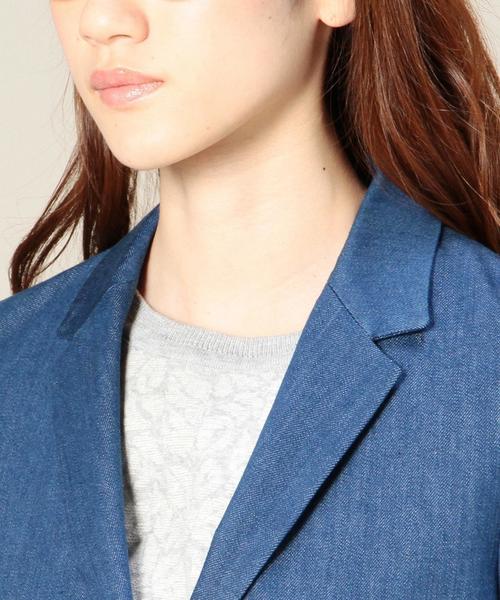 BEAUTY&YOUTH UNITED ARROWS（ビューティーアンドユースユナイテッドアローズ）の「BYTF デニムチェスターコート ◆（チェスターコート・レディース・コバルトブルー・MEDIUM/SMALL）」の11枚目の写真