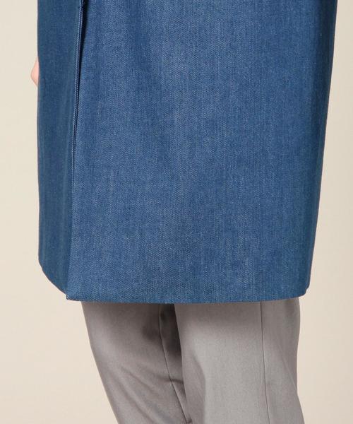 BEAUTY&YOUTH UNITED ARROWS（ビューティーアンドユースユナイテッドアローズ）の「BYTF デニムチェスターコート ◆（チェスターコート・レディース・コバルトブルー・MEDIUM/SMALL）」の3枚目の写真