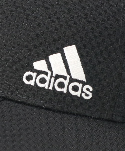 adidas(アディダス)の「アディダス メッシュキャップ 3本ライン UV(キャップ・メンズ・ネイビー/ベージュ/ブラック/ホワイト/グレー/ブラック×ブラック・FREE/X-LARGE)」の19枚目の写真