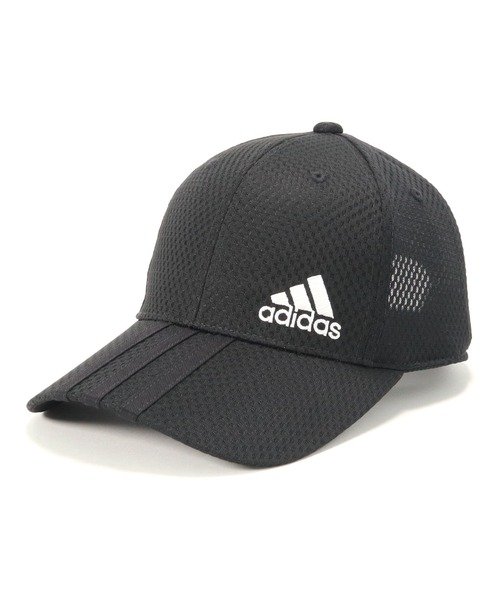 adidas(アディダス)の「アディダス メッシュキャップ 3本ライン UV(キャップ・メンズ・ネイビー/ベージュ/ブラック/ホワイト/グレー/ブラック×ブラック・FREE/X-LARGE)」の21枚目の写真