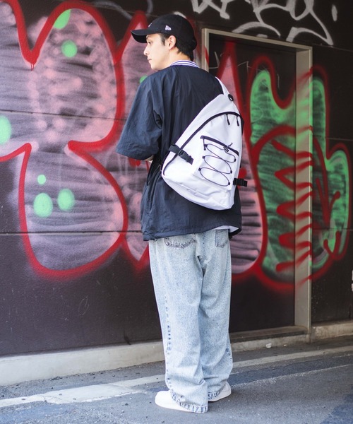 WEGO（ウィゴー）の「WEGO/コードデザインワンショルダーバッグ（ショルダーバッグ・レディース・ブラック/オレンジ/ホワイト・FREE）」の6枚目の写真