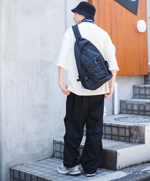 WEGO（ウィゴー）の「WEGO/コードデザインワンショルダーバッグ（ショルダーバッグ・レディース・ブラック/オレンジ/ホワイト・FREE）」の12枚目の写真