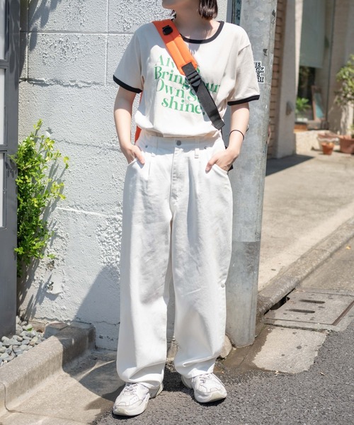 WEGO（ウィゴー）の「WEGO/コードデザインワンショルダーバッグ（ショルダーバッグ・レディース・ブラック/オレンジ/ホワイト・FREE）」の11枚目の写真