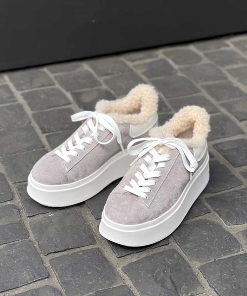 ASH（アッシュ）の「【MOBY BE KIND】ファースニーカー（スニーカー・レディース・ブラウン/グレー/ブラック・37/35/39/36/38）」の15枚目の写真