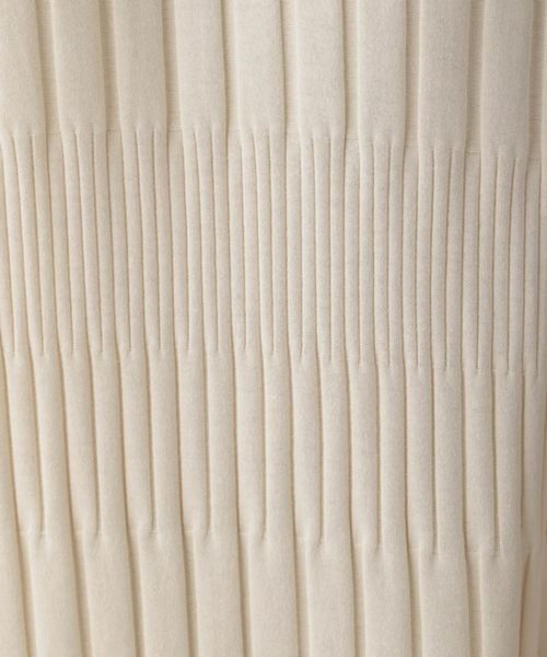 LOWRYS FARM（ローリーズファーム）の「ランダムテレコノースリーブワンピース　352708（ワンピース・レディース・ブラック/ブラウン/オレンジ/アイボリー・FREE）」の20枚目の写真