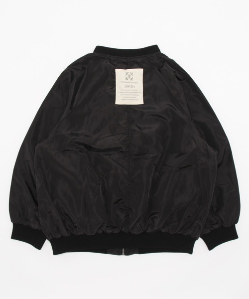 CORNERS(コーナーズ)の「オーバーサイズMA-1(MA-1・レディース・カーキ/アイボリー/ブラック・M/L)」の11枚目の写真