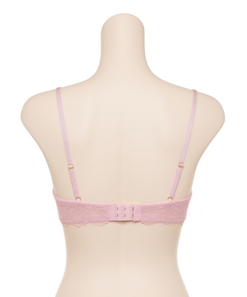 Ravijour（ラヴィジュール）の「レーシーピオニー ホットリフト ブラ(B～Dカップ)（ブラジャー・レディース・ブラック/ピンク/ボルドー・B65/B70/C70/D70/B75/C65/C75/D65/D75）」の9枚目の写真