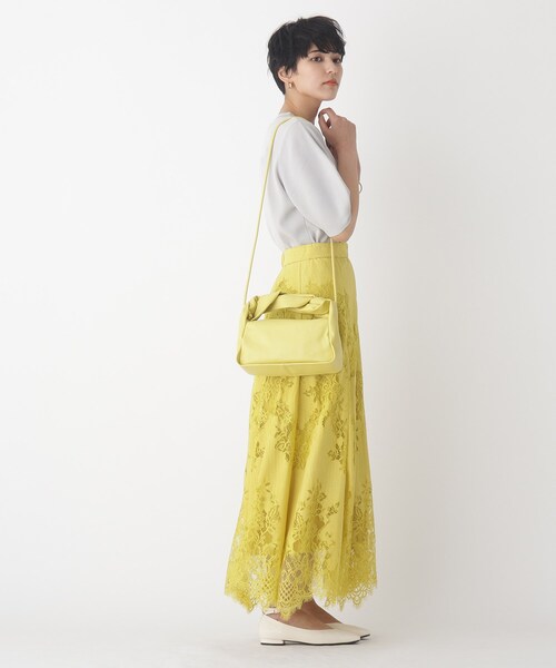 OPAQUE.CLIP（オペークドットクリップ）の「◆3WAYストラップフラットパンプス（パンプス・レディース・オフホワイト/ブラック・02/03）」の7枚目の写真