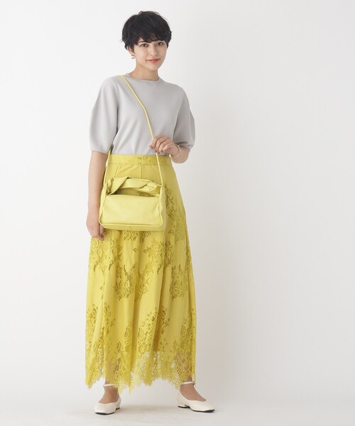 OPAQUE.CLIP（オペークドットクリップ）の「◆3WAYストラップフラットパンプス（パンプス・レディース・オフホワイト/ブラック・02/03）」の8枚目の写真