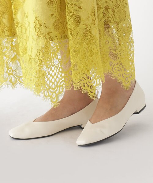 OPAQUE.CLIP（オペークドットクリップ）の「◆3WAYストラップフラットパンプス（パンプス・レディース・オフホワイト/ブラック・02/03）」の11枚目の写真