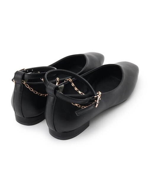 OPAQUE.CLIP（オペークドットクリップ）の「◆3WAYストラップフラットパンプス（パンプス・レディース・オフホワイト/ブラック・02/03）」の22枚目の写真