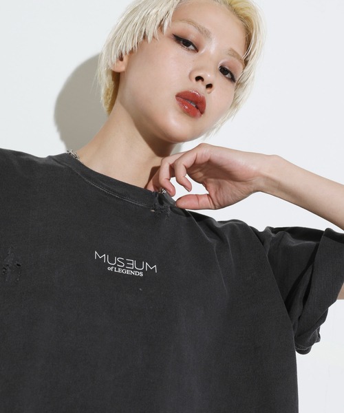 LEGENDA（レジェンダ）の「MUSEUM "L.G.E.N.D.S" tee（Tシャツ/カットソー・メンズ・ブラック・FREE）」の5枚目の写真