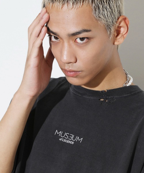 LEGENDA（レジェンダ）の「MUSEUM "L.G.E.N.D.S" tee（Tシャツ/カットソー・メンズ・ブラック・FREE）」の9枚目の写真