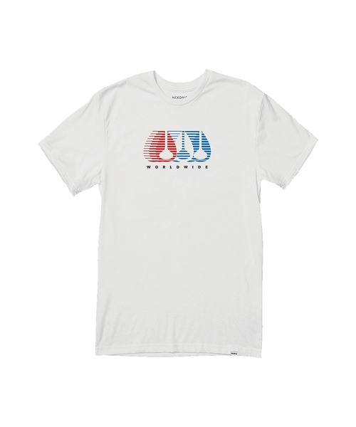 NIXON(ニクソン)の「【NIXON/ニクソン】Champ S/S Tee(Tシャツ/カットソー・メンズ・ホワイト/ブラック・MEDIUM/LARGE/X-LARGE/SMALL)」の2枚目の写真