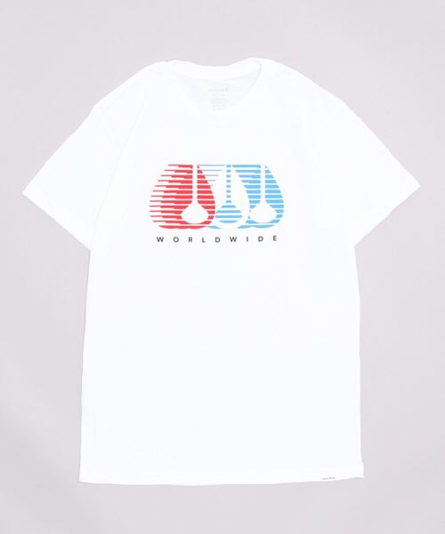 NIXON(ニクソン)の「【NIXON/ニクソン】Champ S/S Tee(Tシャツ/カットソー・メンズ・ホワイト/ブラック・MEDIUM/LARGE/X-LARGE/SMALL)」の3枚目の写真