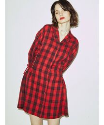 ワンピース(レッド/赤色系・ストライプ柄)ファッション通販 - ZOZOTOWN