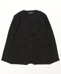 Grand PARK | ストレッチノーカラージャケット(テーラードジャケット)