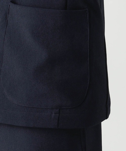 Grand PARK（グランドパーク）の「ストレッチノーカラージャケット（テーラードジャケット・メンズ・ブラック/ネイビー/チャコールグレー・MEDIUM/LARGE/X-LARGE）」の10枚目の写真