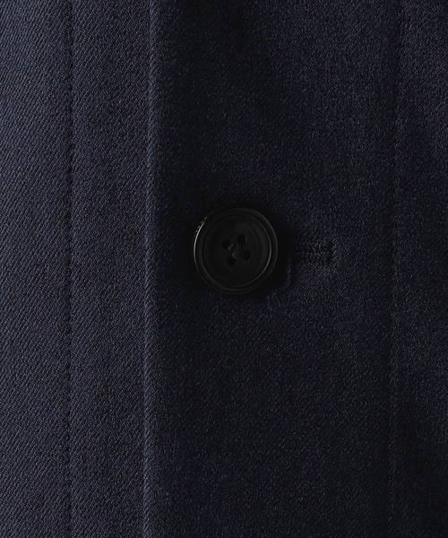 Grand PARK（グランドパーク）の「ストレッチノーカラージャケット（テーラードジャケット・メンズ・ブラック/ネイビー/チャコールグレー・MEDIUM/LARGE/X-LARGE）」の7枚目の写真