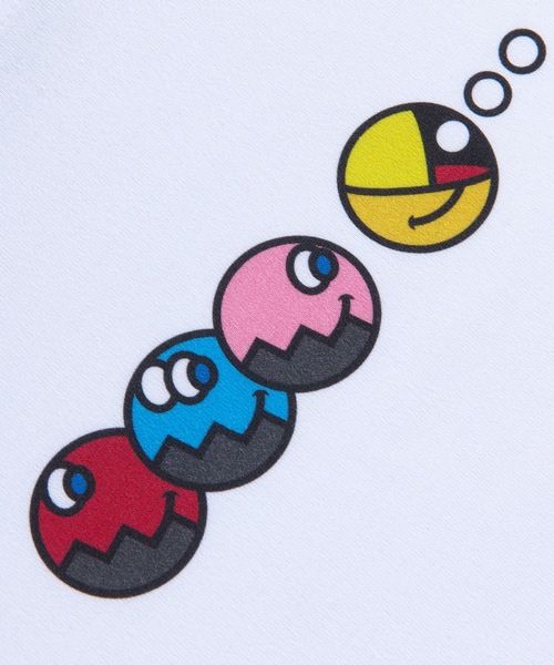 MLE PAC-MAN × GRAFFLEX TEE “PAC-MAN × GRAFFLEX 03”（Tシャツ/カットソー）｜MEDICOM TOY LIFE ENTERTAINMENT（メディコムトイライフエンターテイメント）