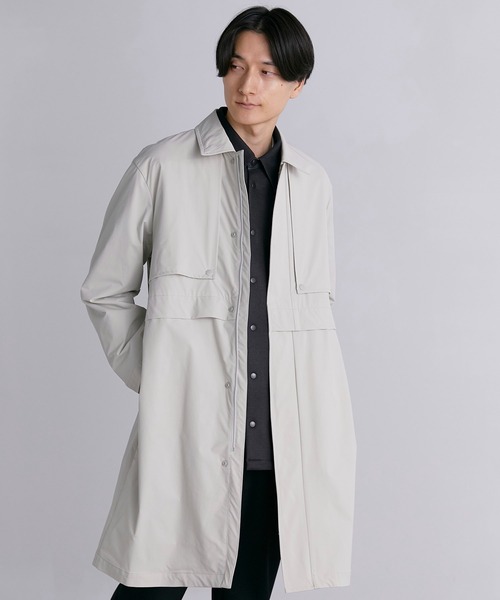 タクティカル ステンカラーコート ｜春服/撥水/ストレッチ/防シワ