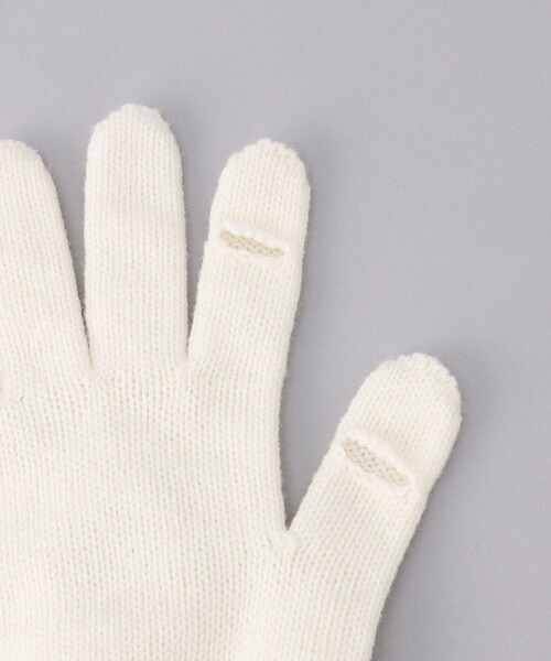 FREAK'S STORE(フリークスストア)の「MLB × FREAK'S STORE/エムエルビー/メジャーリーグベースボール 別注MLB GLOVE/別注エムエルビーグローブ(手袋・レディース・ピンク/オフホワイト/ネイビー・ONE SIZE)」の13枚目の写真