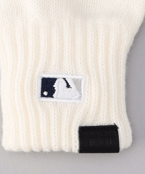FREAK'S STORE(フリークスストア)の「MLB × FREAK'S STORE/エムエルビー/メジャーリーグベースボール 別注MLB GLOVE/別注エムエルビーグローブ(手袋・レディース・ピンク/オフホワイト/ネイビー・ONE SIZE)」の15枚目の写真