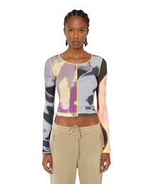 DIESEL | レディース 長袖 トップス Tシャツ(Tシャツ/カットソー)