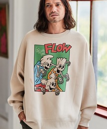 CAMBIO（カンビオ）の「msw1209- プリントスウェット -（Flow）（スウェット・メンズ）」