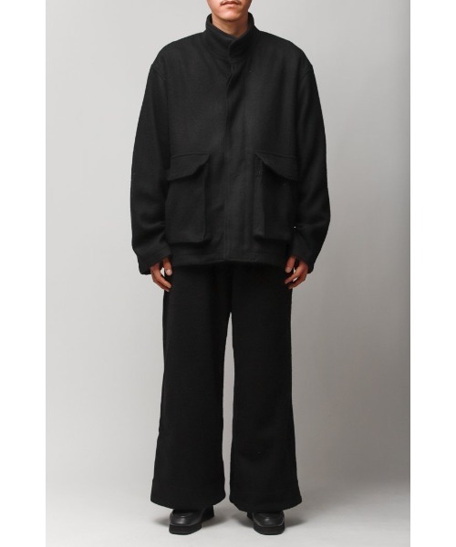 Badhiya（バディ―ヤ）の「STAND BLOUSON - wool melton（ブルゾン