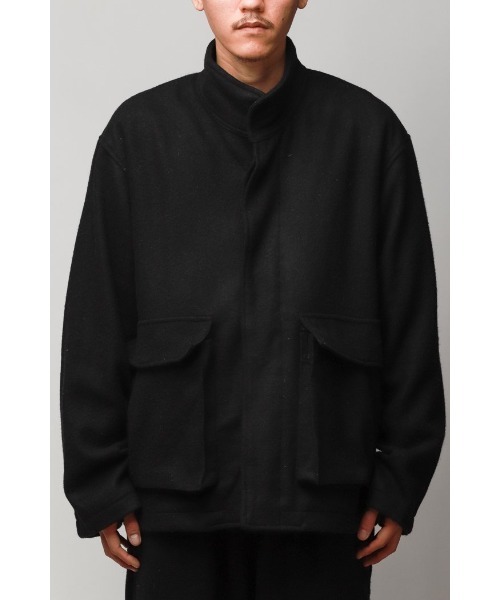 Badhiya（バディ―ヤ）の「STAND BLOUSON - wool melton（ブルゾン