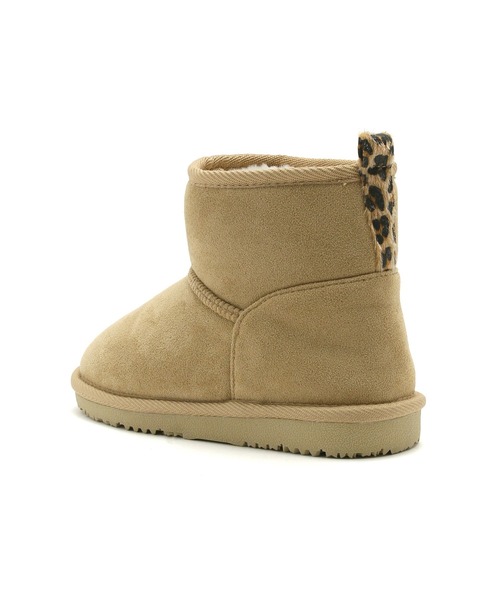 ROPE' PICNIC（ロペピクニック）の「【KIDS】フェイクムートンブーツ（ブーツ・キッズ・ブラック/ベージュ・18/19/20/21）」の6枚目の写真
