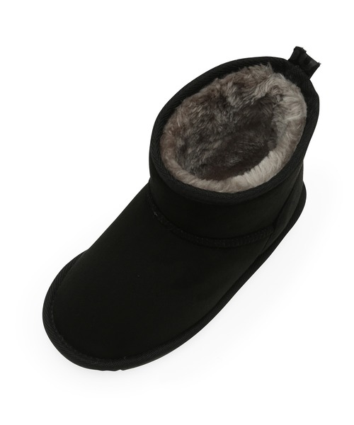 ROPE' PICNIC（ロペピクニック）の「【KIDS】フェイクムートンブーツ（ブーツ・キッズ・ブラック/ベージュ・18/19/20/21）」の16枚目の写真