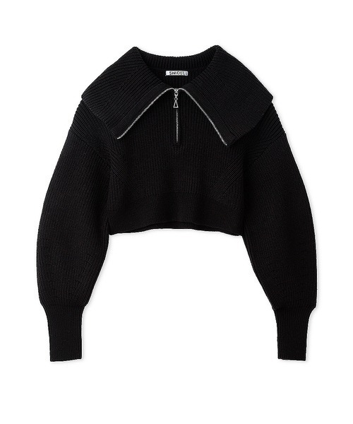 SNIDEL（スナイデル）の「スキッパーニットプルオーバー（ニット