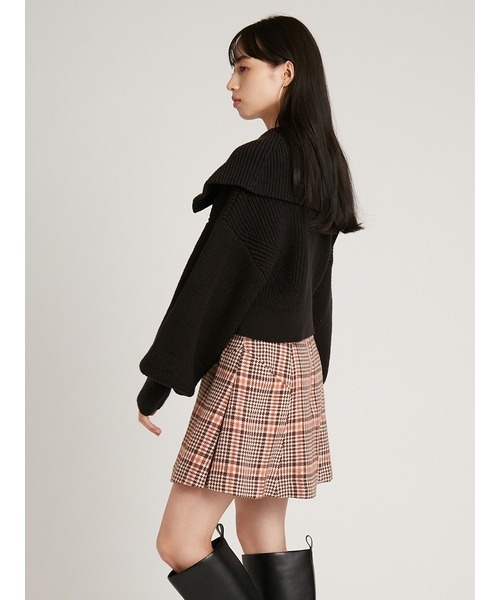 SNIDEL（スナイデル）の「スキッパーニットプルオーバー（ニット