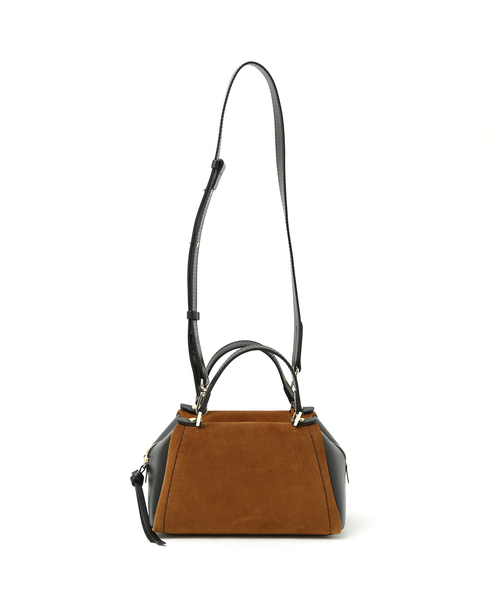 Rouge vif(ルージュヴィフ)の「【LORISTELLA】レザーコンビハンドバッグ(ハンドバッグ・レディース・ブラック・フリー)」の2枚目の写真