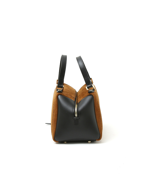 Rouge vif(ルージュヴィフ)の「【LORISTELLA】レザーコンビハンドバッグ(ハンドバッグ・レディース・ブラック・フリー)」の3枚目の写真