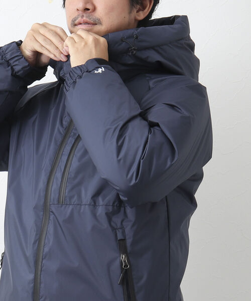 NANGA(ナンガ)の「【NANGA/ナンガ】別注AURORA DownJacket with HOOD ダウンジャケット(ダウンジャケット/コート・メンズ・キャメル/ブラック/ネイビー・M/L/XL)」の4枚目の写真