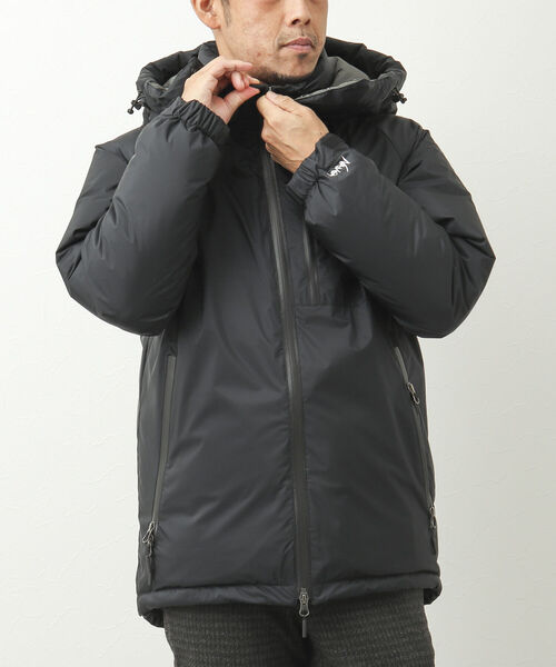 NANGA(ナンガ)の「【NANGA/ナンガ】別注AURORA DownJacket with HOOD ダウンジャケット(ダウンジャケット/コート・メンズ・キャメル/ブラック/ネイビー・M/L/XL)」の18枚目の写真