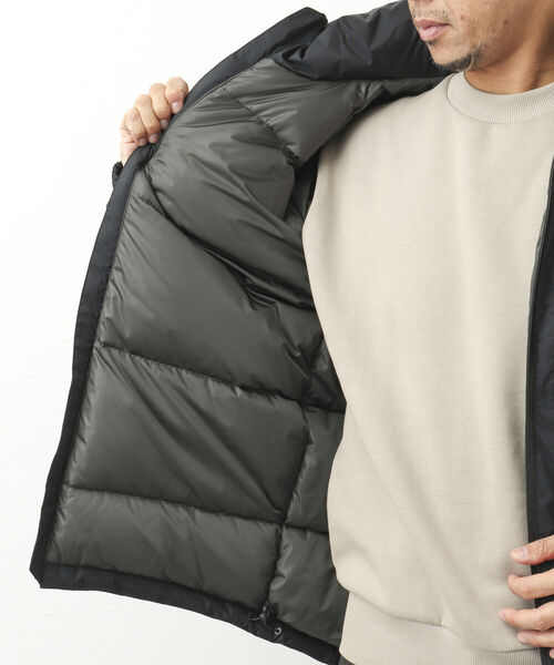 NANGA(ナンガ)の「【NANGA/ナンガ】別注AURORA DownJacket with HOOD ダウンジャケット(ダウンジャケット/コート・メンズ・キャメル/ブラック/ネイビー・M/L/XL)」の8枚目の写真