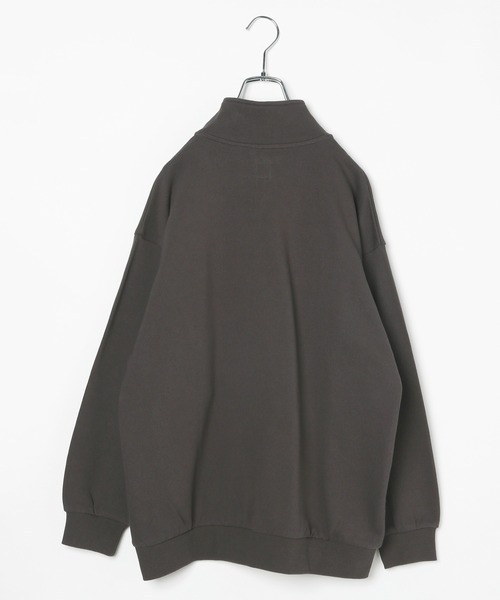 GLOBAL WORK(グローバルワーク)の「ハーフZIPスウェット/AND YUA ANY/ 165278(スウェット・キッズ・グリーン/ライトグレー/チャコールグレー・160cm/150cm)」の18枚目の写真