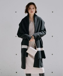 ミルドウール ロングカーディガン