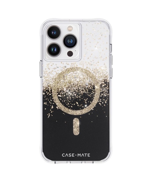 Case-Mate（ケースメイト）の「iPhone14ProMax 6.7inch Case-Mate Karat Marble MagSafe対応・3.0m落下耐衝撃・抗菌・リサイクル素材（スマホケース/カバー・レディース・ホワイト×ゴールド/ブラック×ゴールド・ONE SIZE）」の2枚目の写真