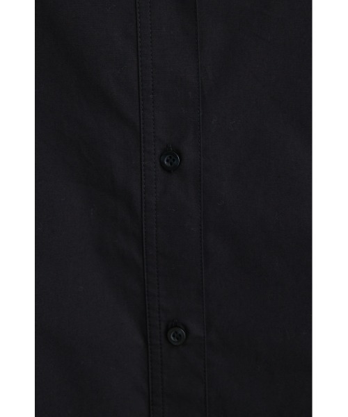 STYLEMIXER（スタイルミキサー）の「スタンドカラーロングシャツ（シャツ/ブラウス・レディース・ブラック/ホワイト/サックスブルー・FREE）」の7枚目の写真