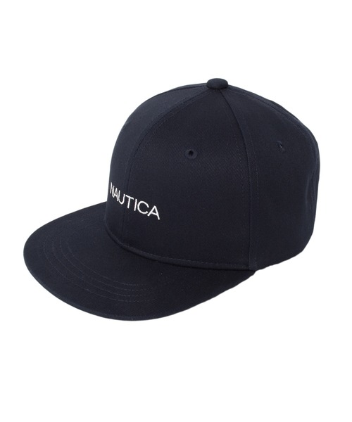 GLAZOS(グラソス)の「【NAUTICA】フラットバイザーツイルキャップ(キャップ・キッズ・ネイビー・フリー)」の2枚目の写真